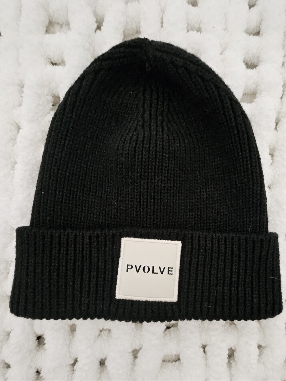Love Kids Black Knit Beanie